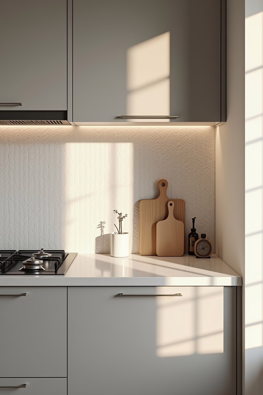 Küchenrückwand für kleine Küchen – Spiegelflächen und magnetische Lösungen für mehr Raumgefühl