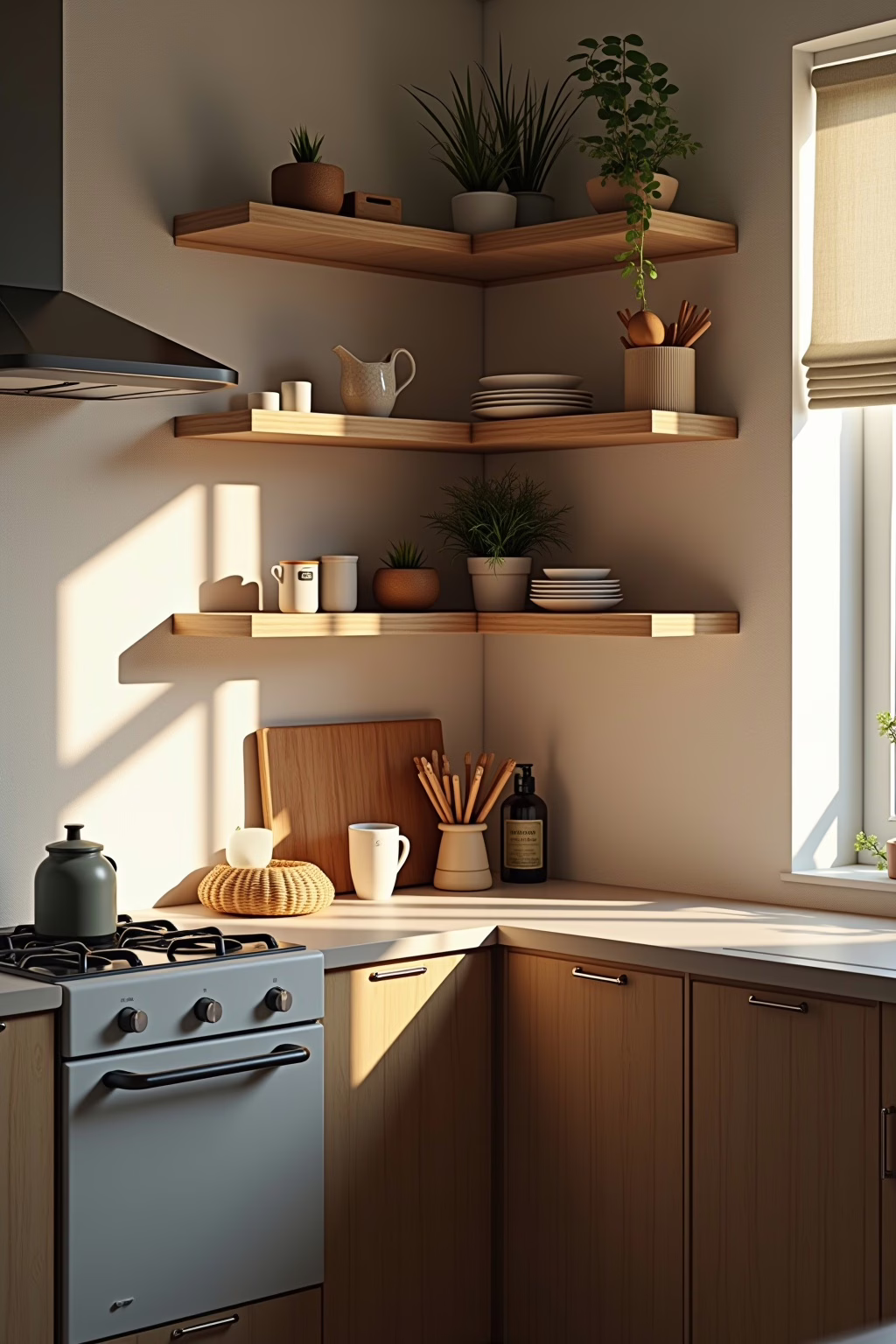 8 Ideen, um die Ecke Küche nutzen 19 ecke kueche nutzen outline 7