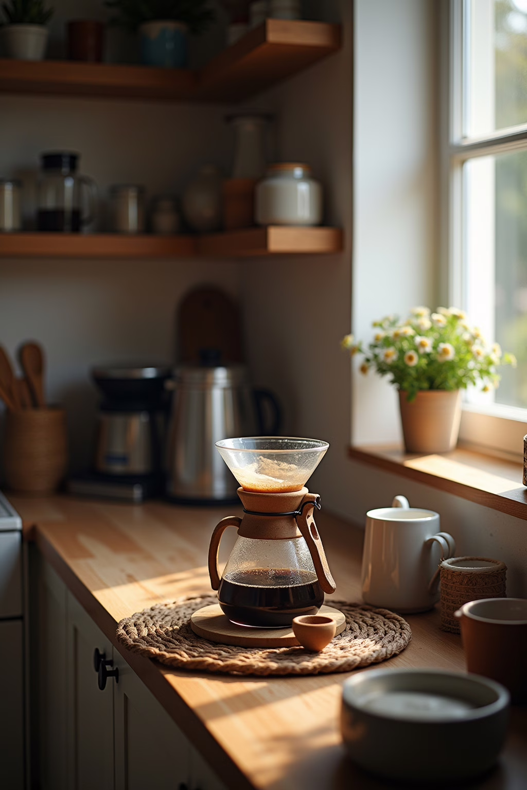 DIY Kaffee Ecke