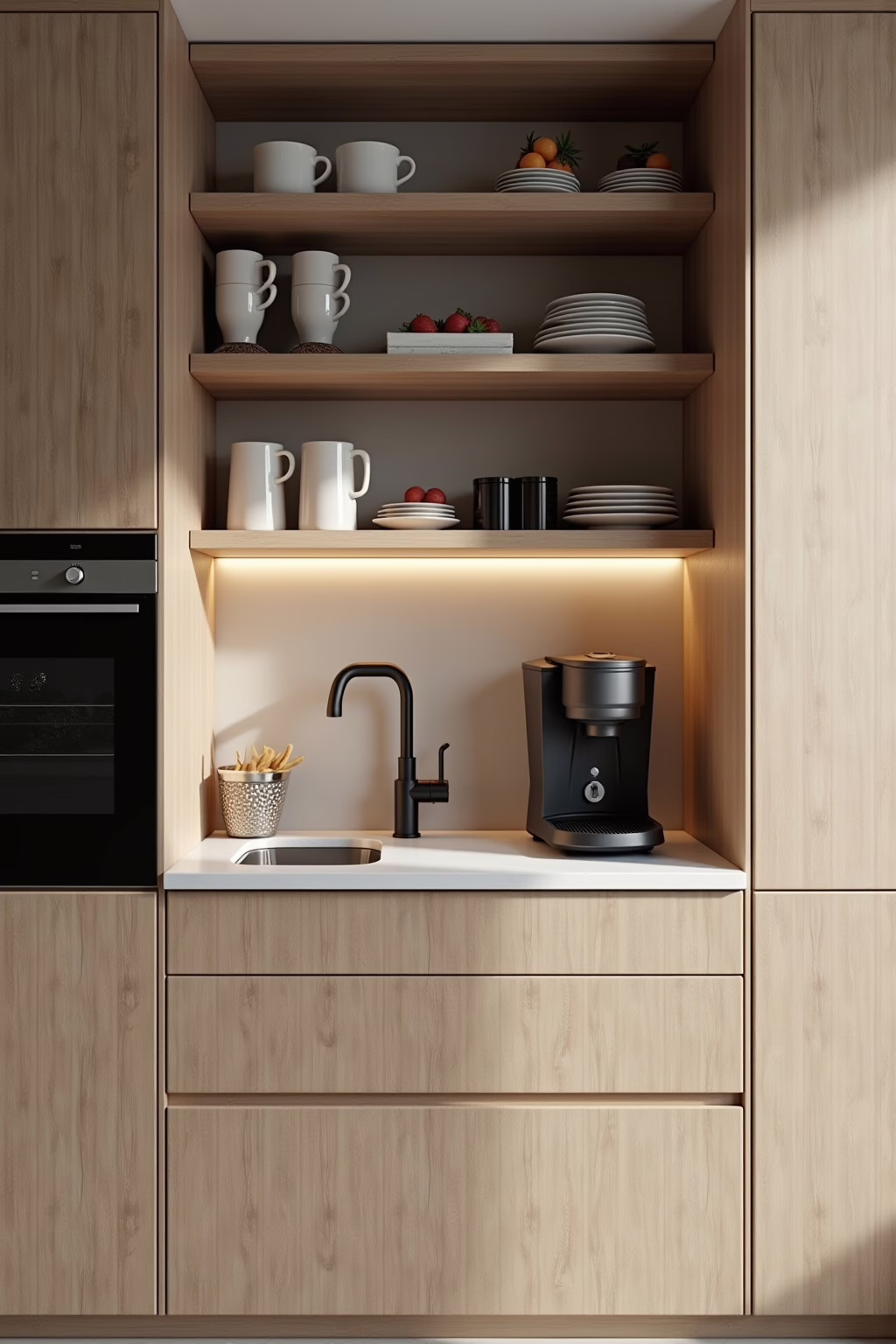 Aufbewahrung Kaffeeecke