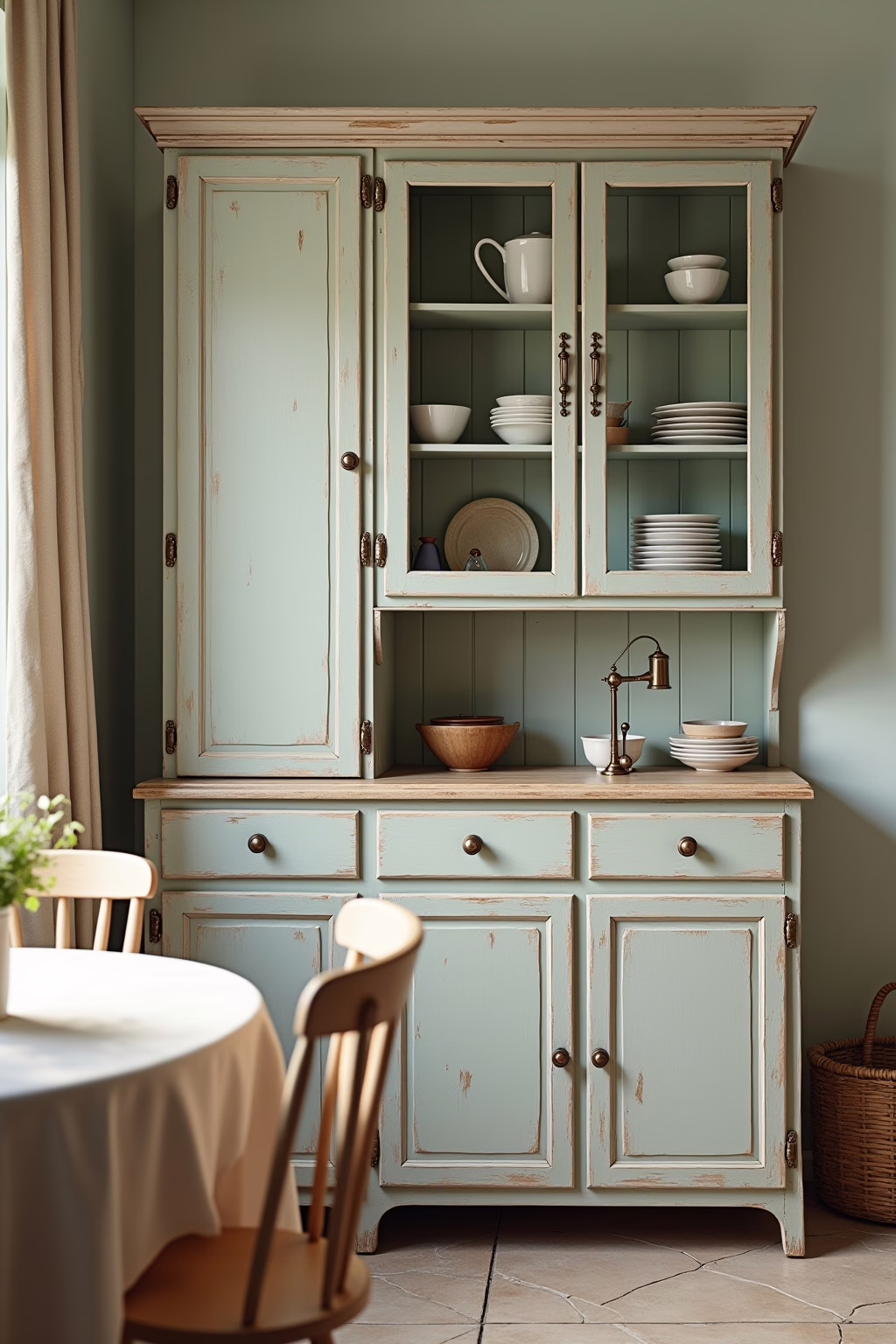 kueche im shabby chic gestalten outline 3