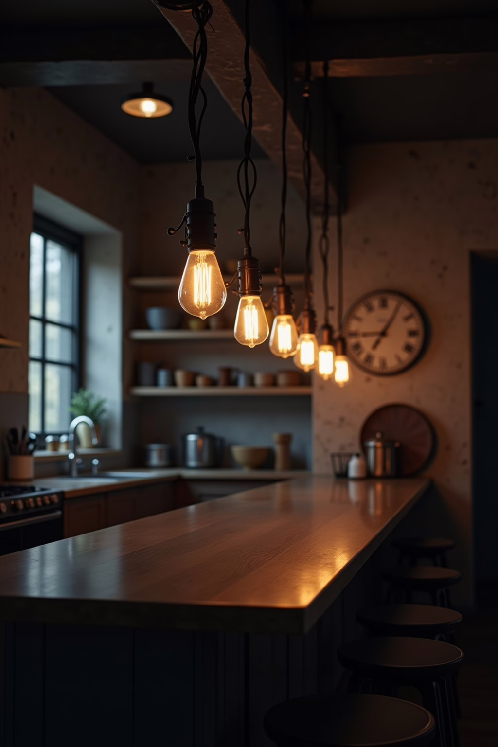 kueche industrial style planen outline 5