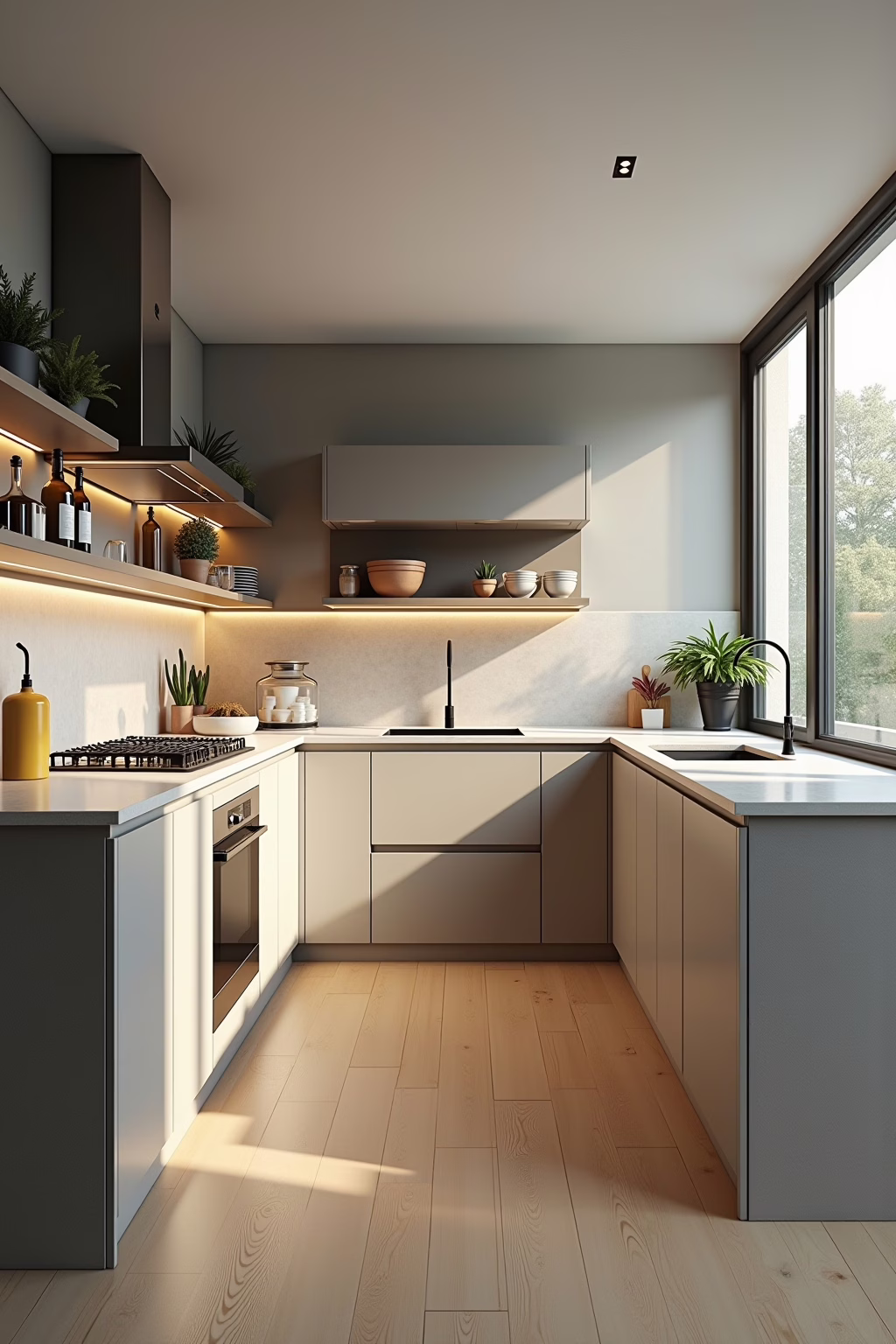 Die 8 besten Küche L Form Grundriss-Ideen 17 Ecklösungen für L-Küchen