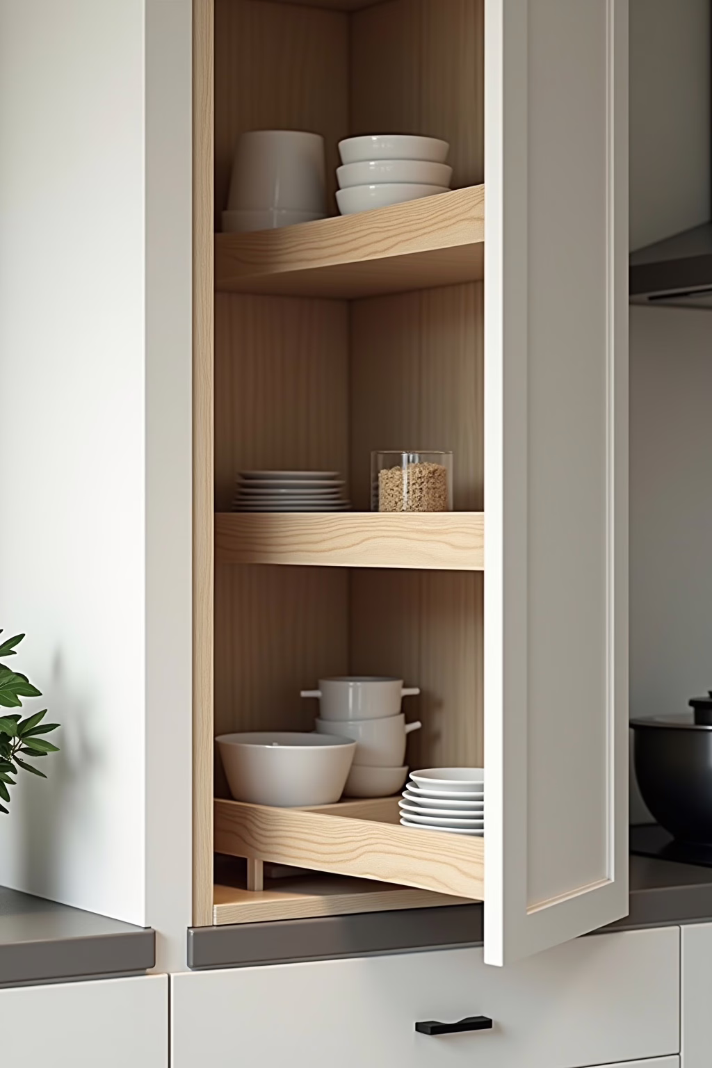 Funktionsweise Küchen Eckschrank Rondell