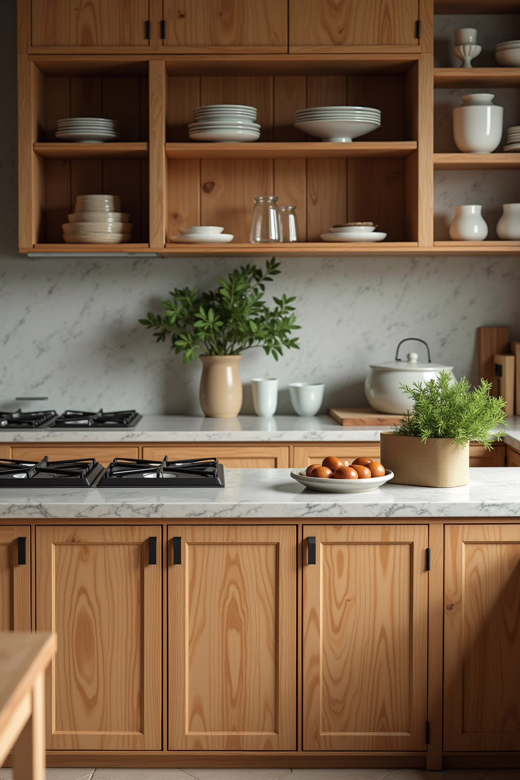 Die 8 schönsten Küchenbuffet-Ideen 15 Küchenbuffet aus nachhaltigem Holz