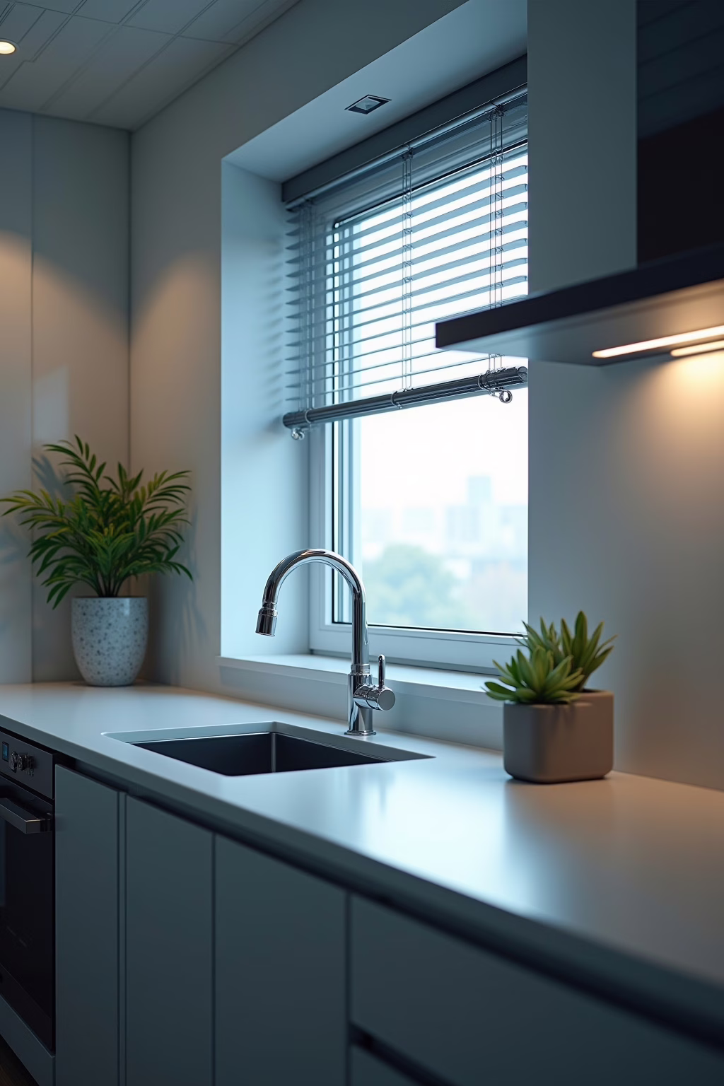 kuechenfenster gestalten ideen statt gardinen outline 8