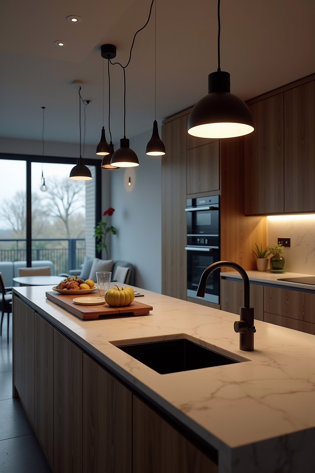 Smart Home Kücheninsel Beleuchtung
