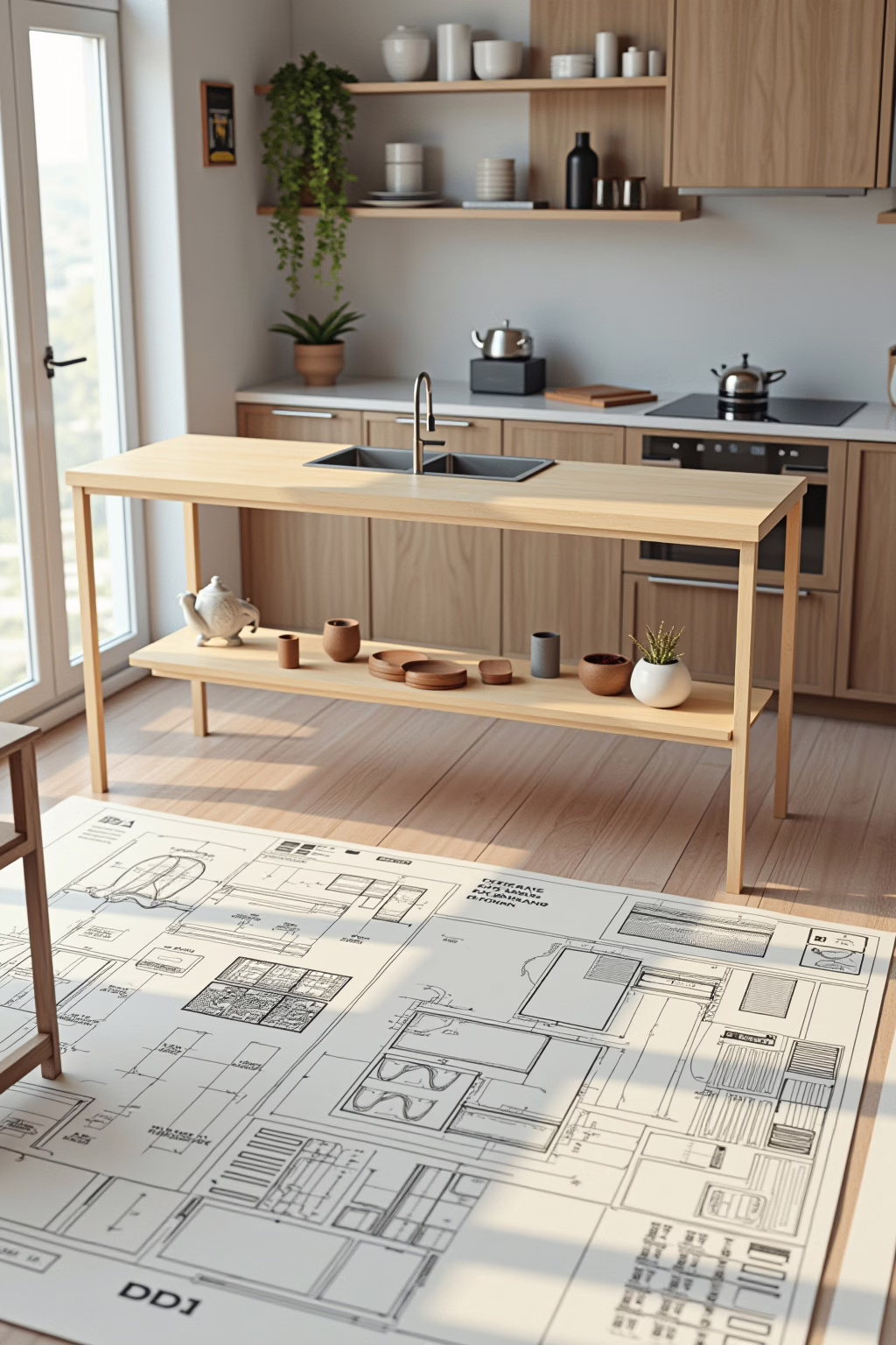 kuecheninsel selber bauen ideen outline 6