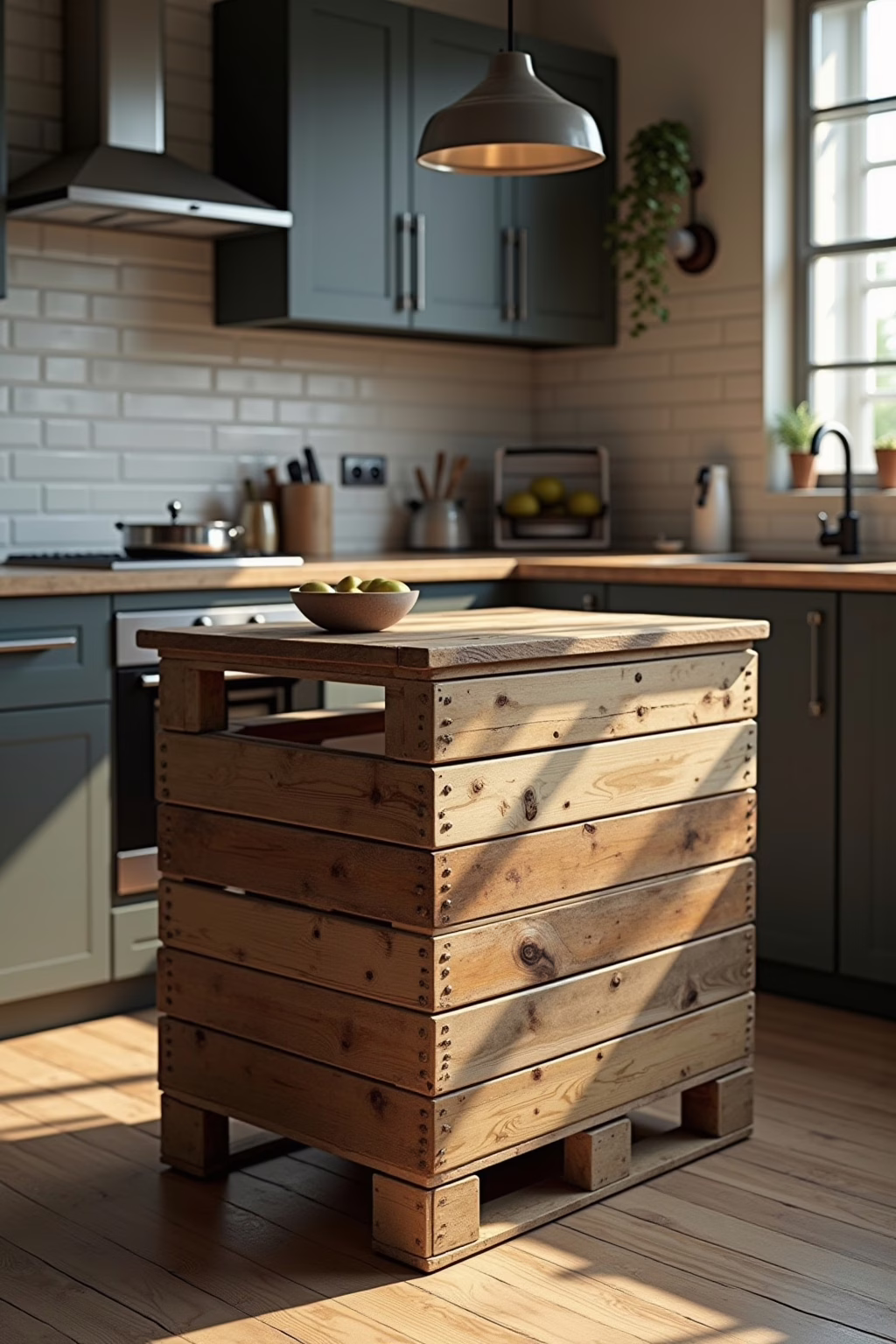 Upcycling Kücheninsel