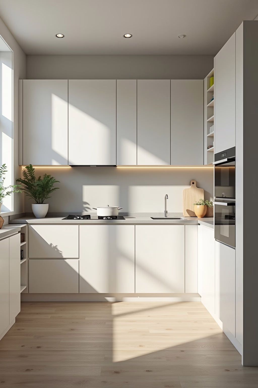 L-Küche kleiner Raum Grundriss