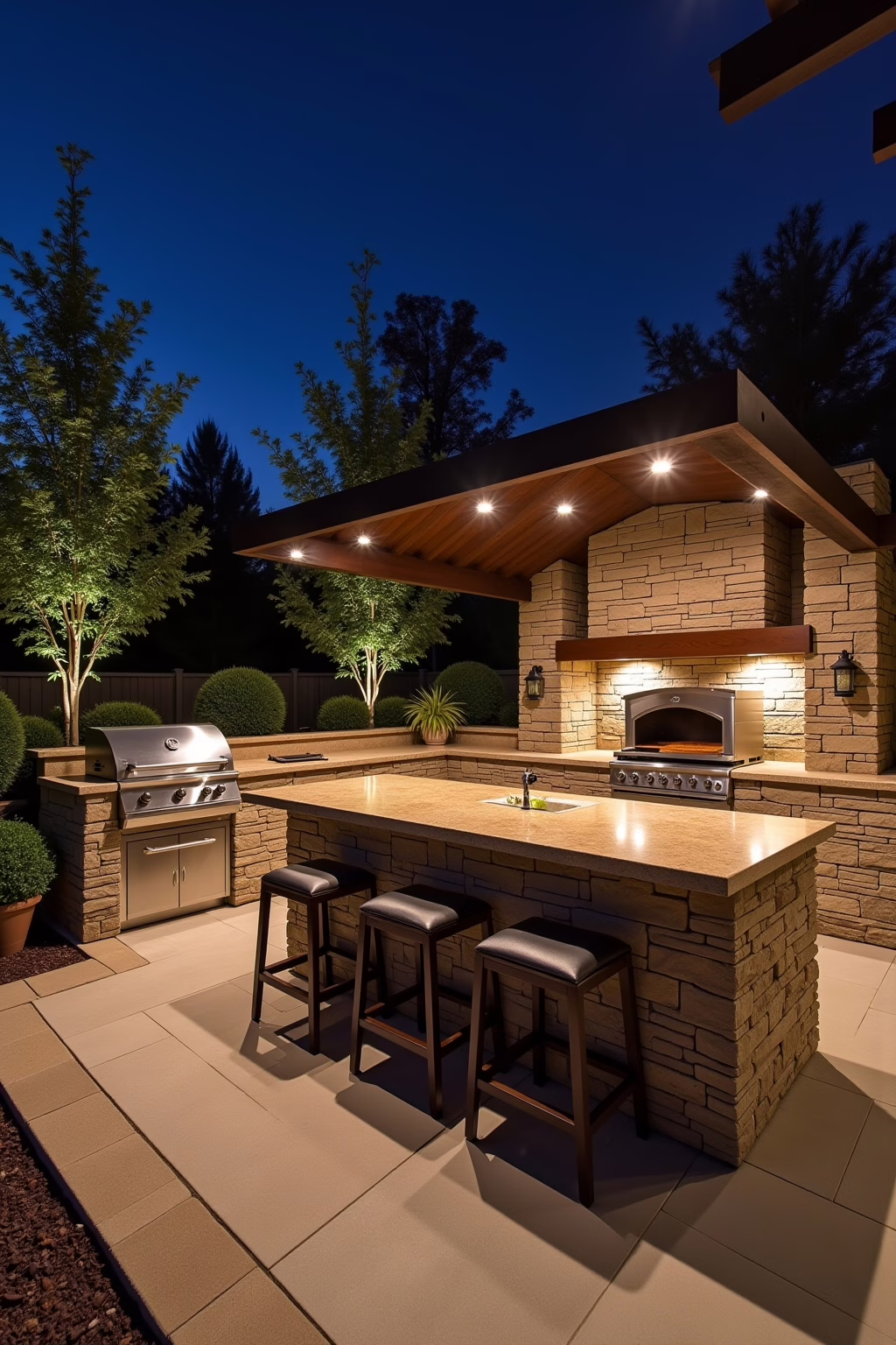 outdoor kueche selber bauen ideen outline 5