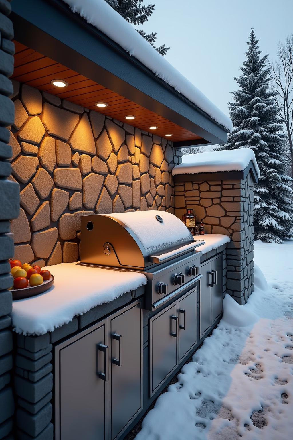 outdoor kueche selber bauen ideen outline 8