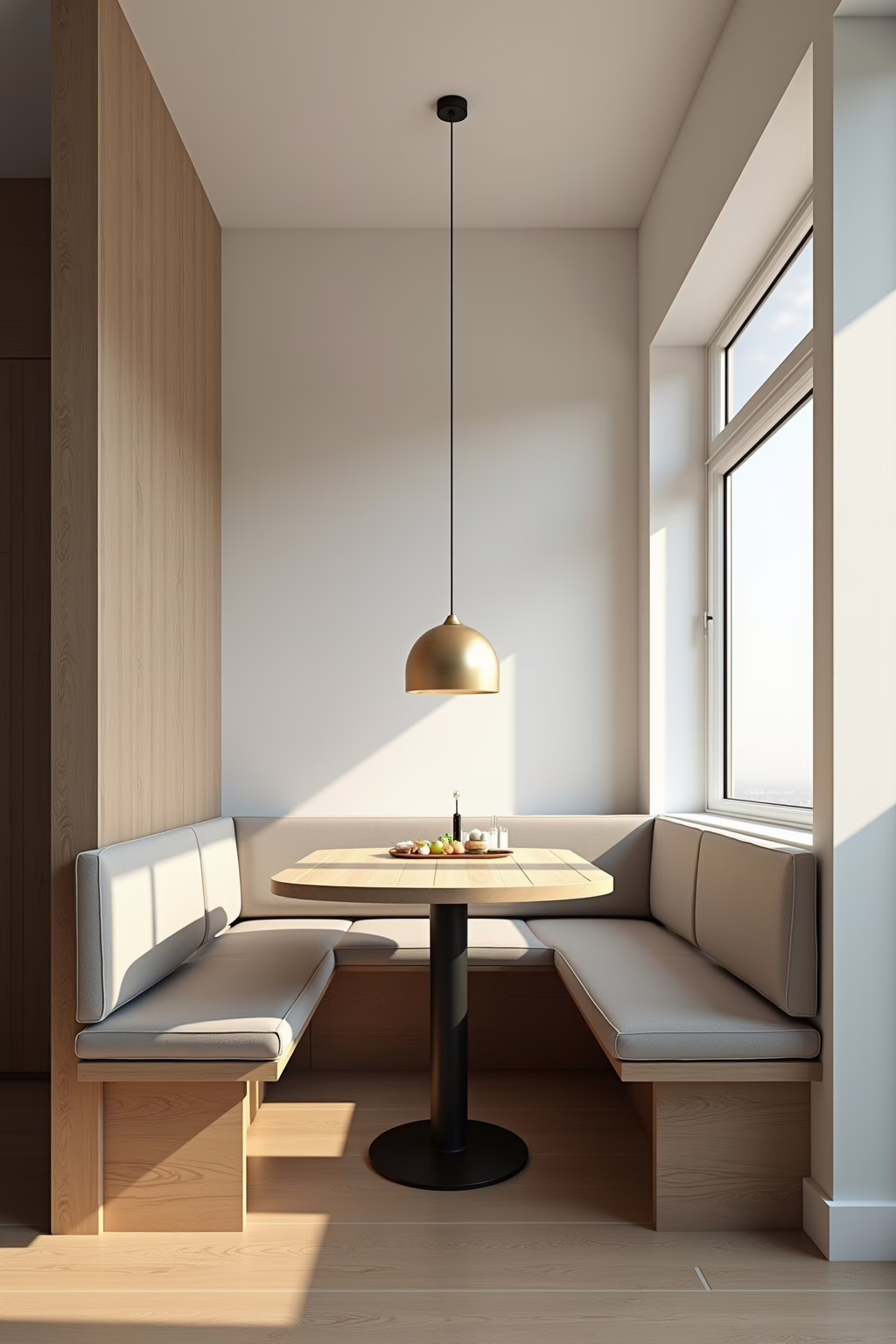 platzbedarf esstisch mit bank outline 8