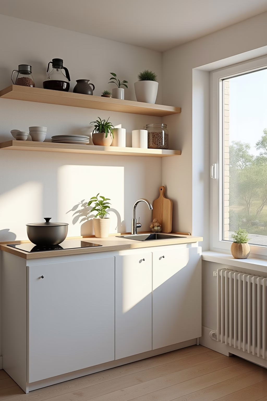 8 platzsparende Küchenideen für kleine Räume 19 platzsparende kuechenideen outline 1