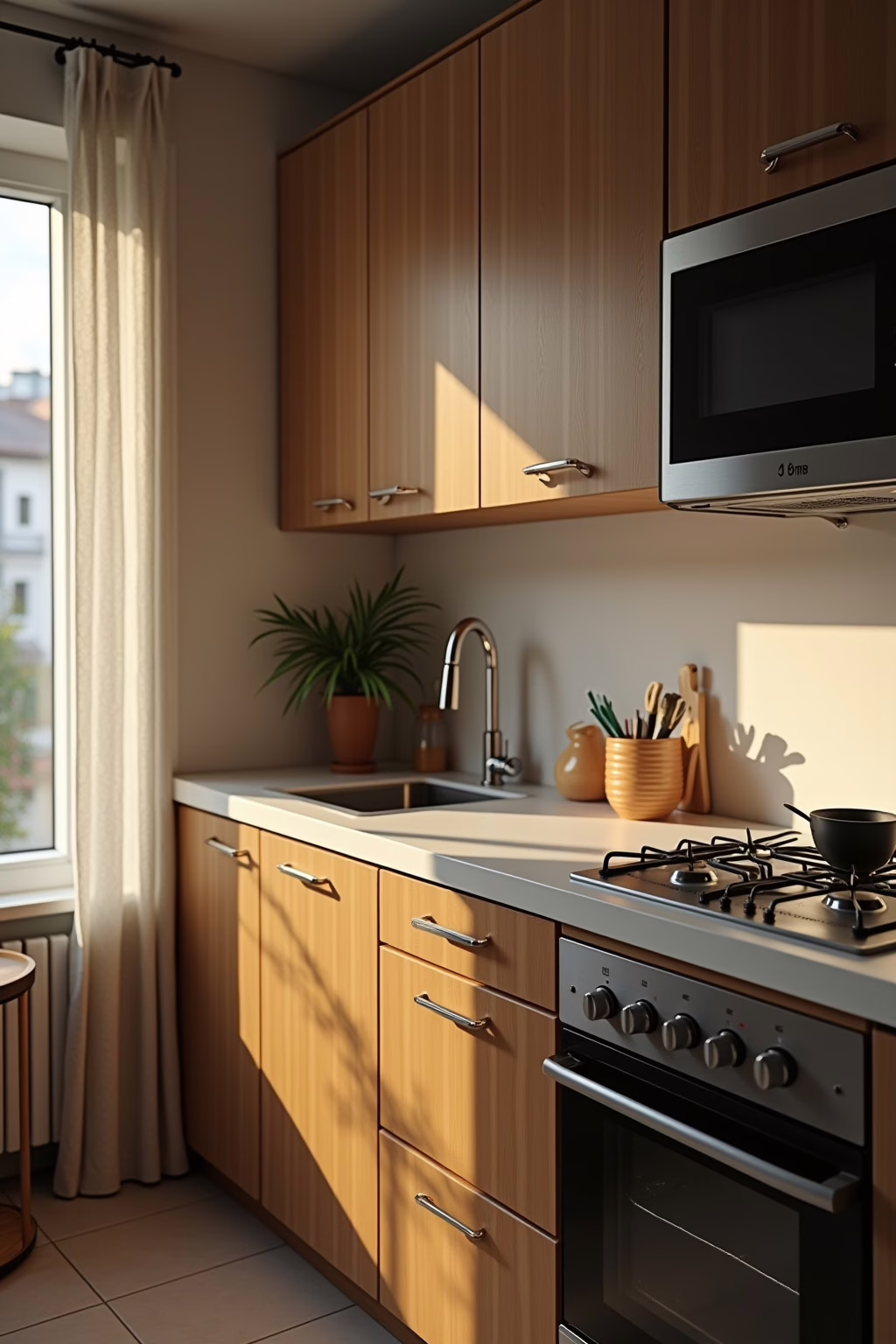 8 platzsparende Küchenideen für kleine Räume 13 platzsparende kuechenideen outline 2