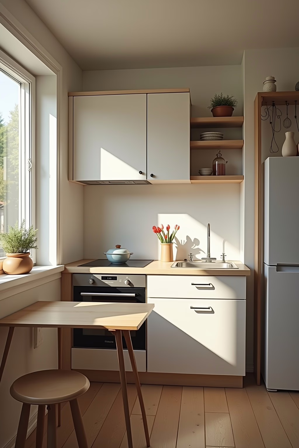 8 platzsparende Küchenideen für kleine Räume 20 platzsparende kuechenideen outline 8