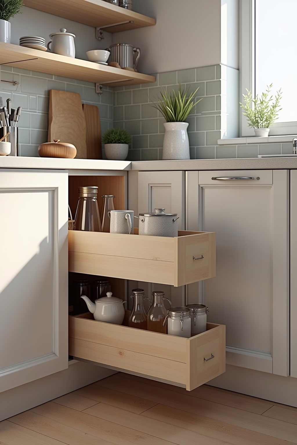 rondell eckschrank kueche outline 2