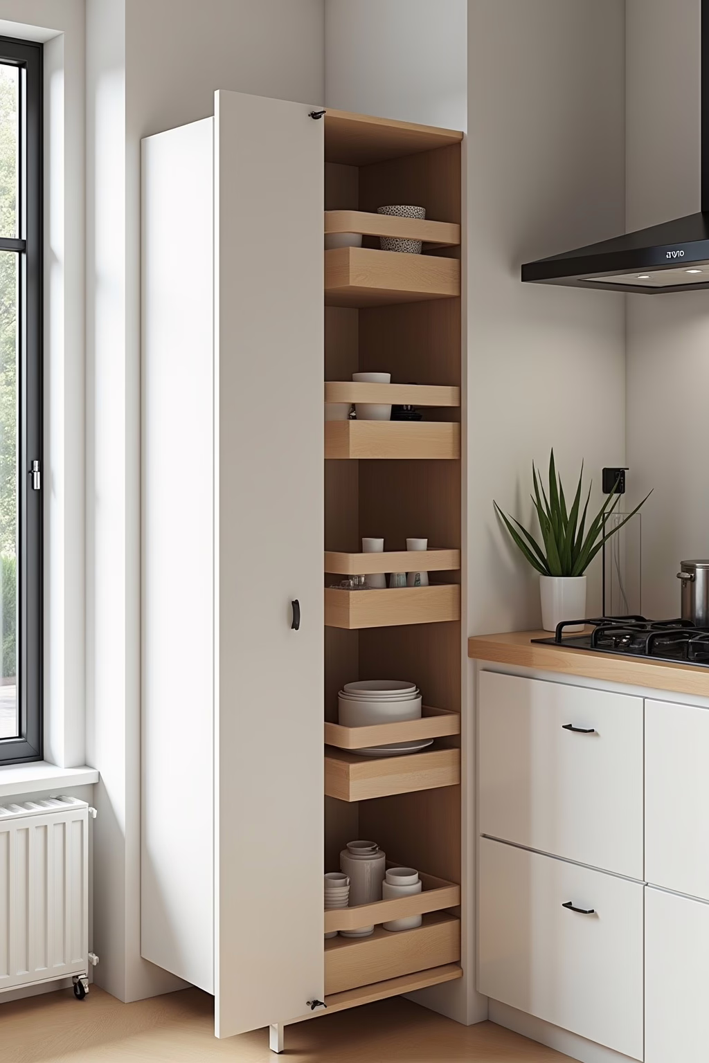 rondell fuer eckschrank outline 1
