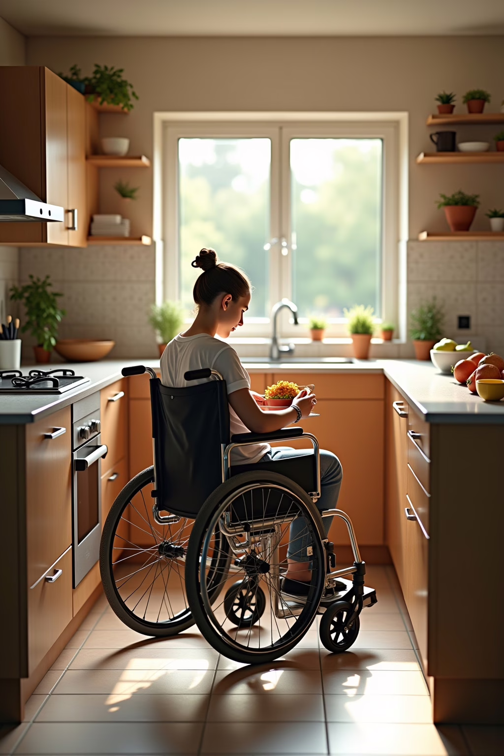 Maße für unterfahrbare Arbeitsplatte
