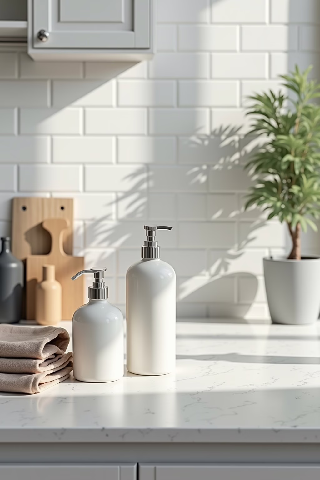 weisse kueche mit grauer arbeitsplatte outline 5